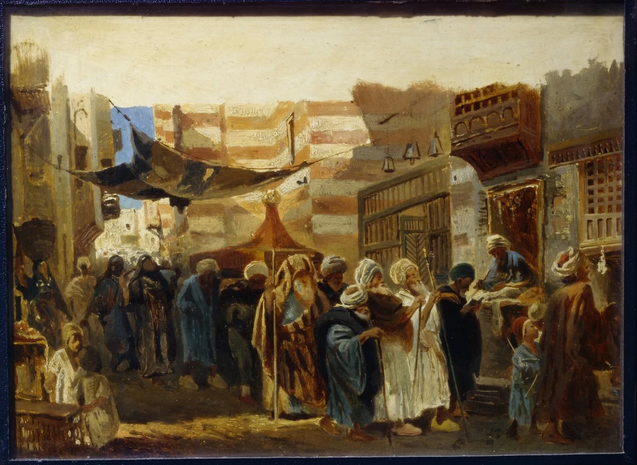 Una cerimonia funebre al Cairo - State Russian Museum, St. Petersburg